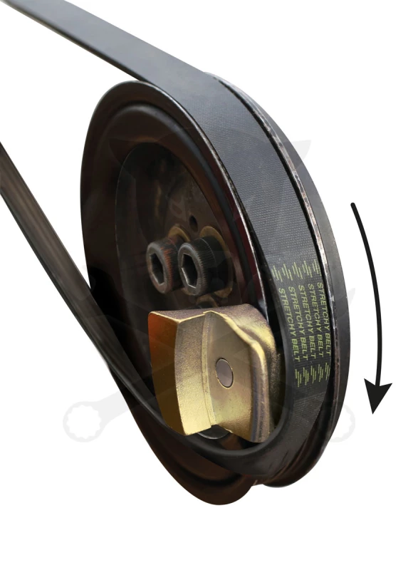 Szíjszerelő készlet /stretch/ elasztikus szíjakhoz 2:1 FEL-LE szerelés