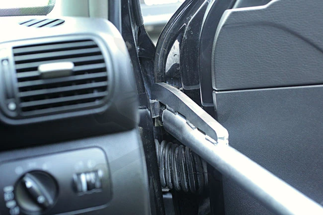 Karosszériás zsanérbeállító célszerszám, állítható 0-42 mm