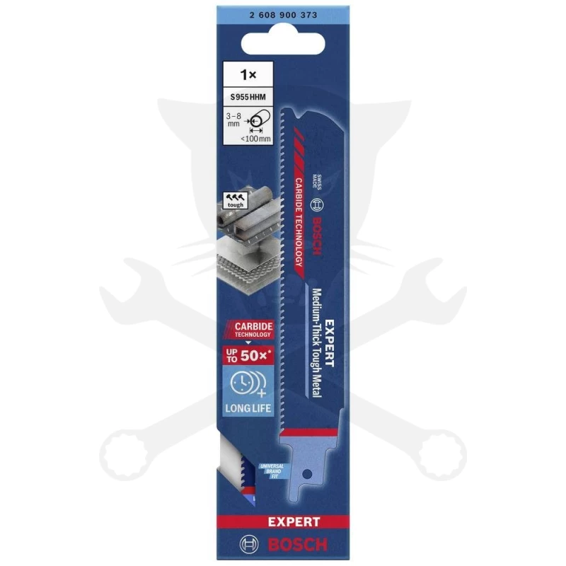 Fűrészlap kardfűrészhez, fémre 150 mm 10 TPI / S955HHM - Bosch