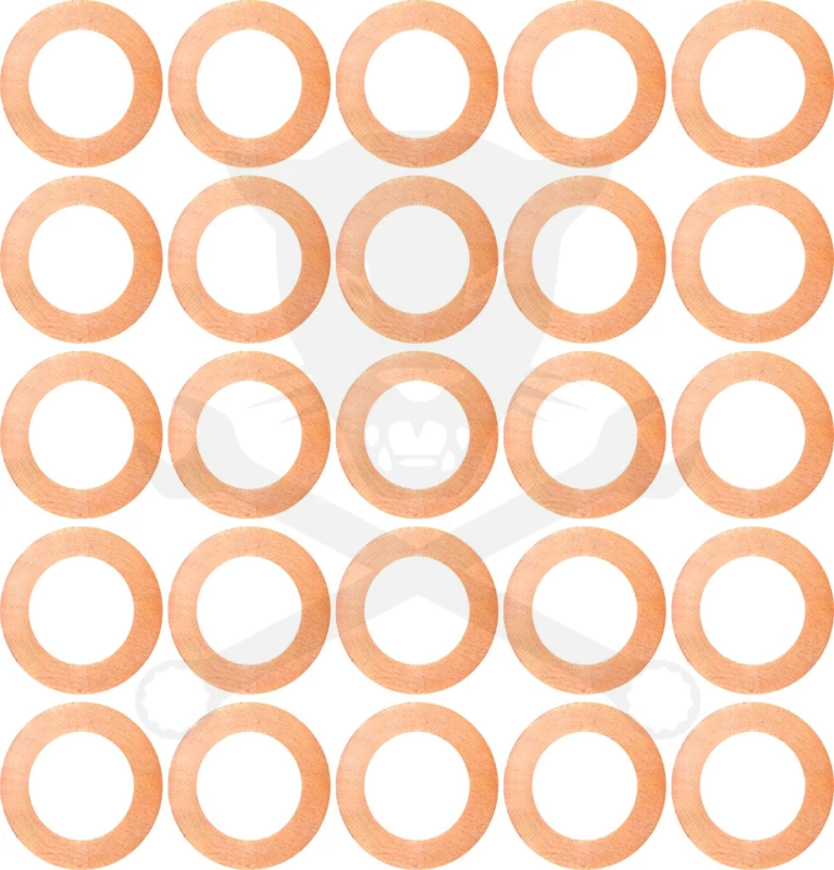 Menetjavító készlet olajleeresztő pótalátét 25 db-os készlet 10-es  Welzh