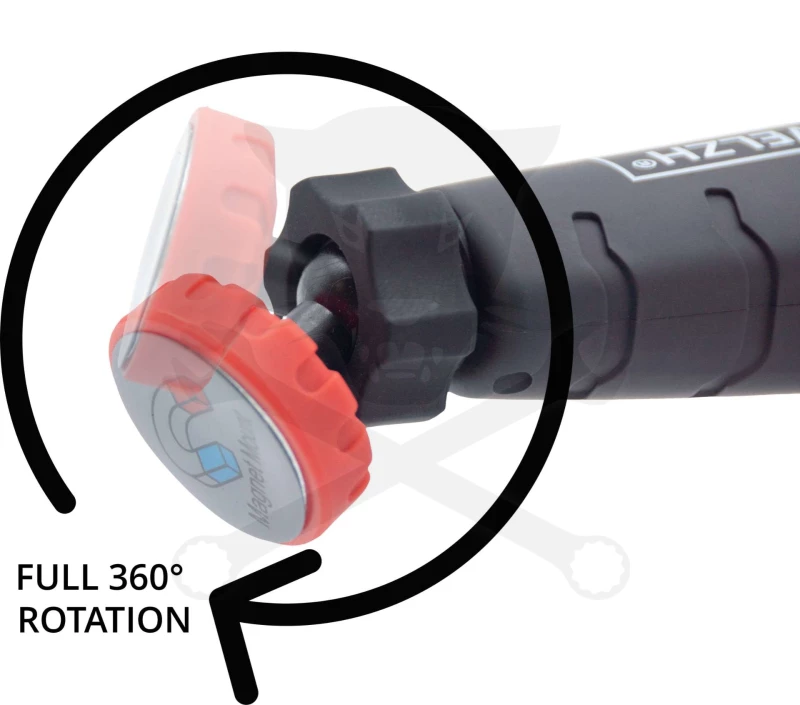 Szerelőlámpa LED  3 COB 1 SMD 500 lm + UV - dimmer, vékony
