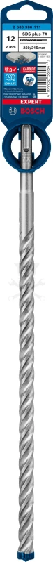 Kőzetfúró 12.0 x 315 mm - négyélű  SDS-Plus - 7X Bosch