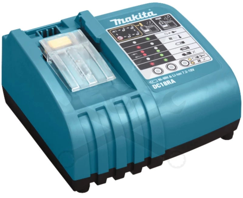 Akkumulátor töltő - 7.2V-14.4V-18.0 V - LXT Li-ion és Ni-MH - Makita