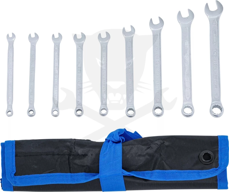 Csillag-villás készlet  9r. 4-10 mm - BGS