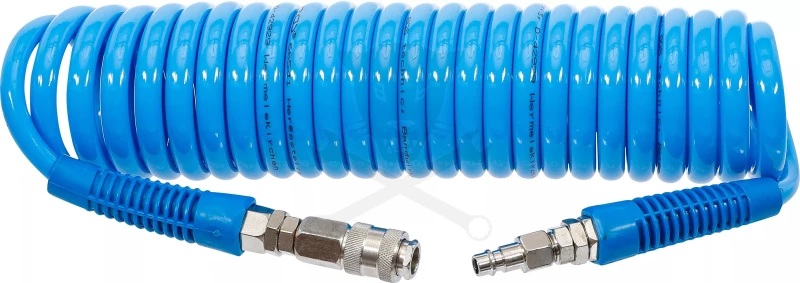 Levegőcső spirál  6 m kék - szerelt - 12 mm - BGS