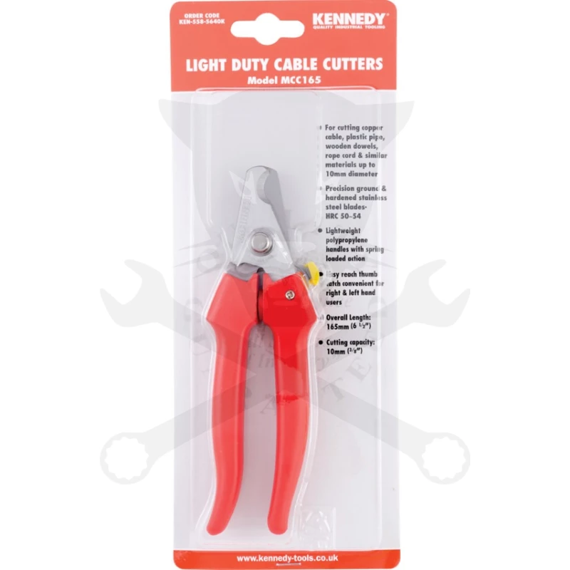 Kábelvágó fogó 10 mm - 165 mm - Kennedy