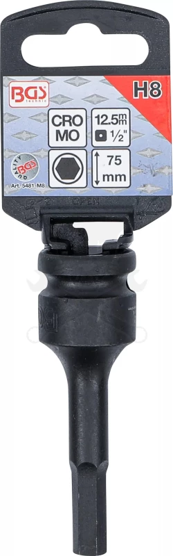 Légkulcs imbuszfej 1/2" 08-as - BGS