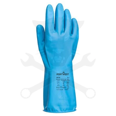 Kesztyű gumi latex élemiszeripari  9/L - Portwest