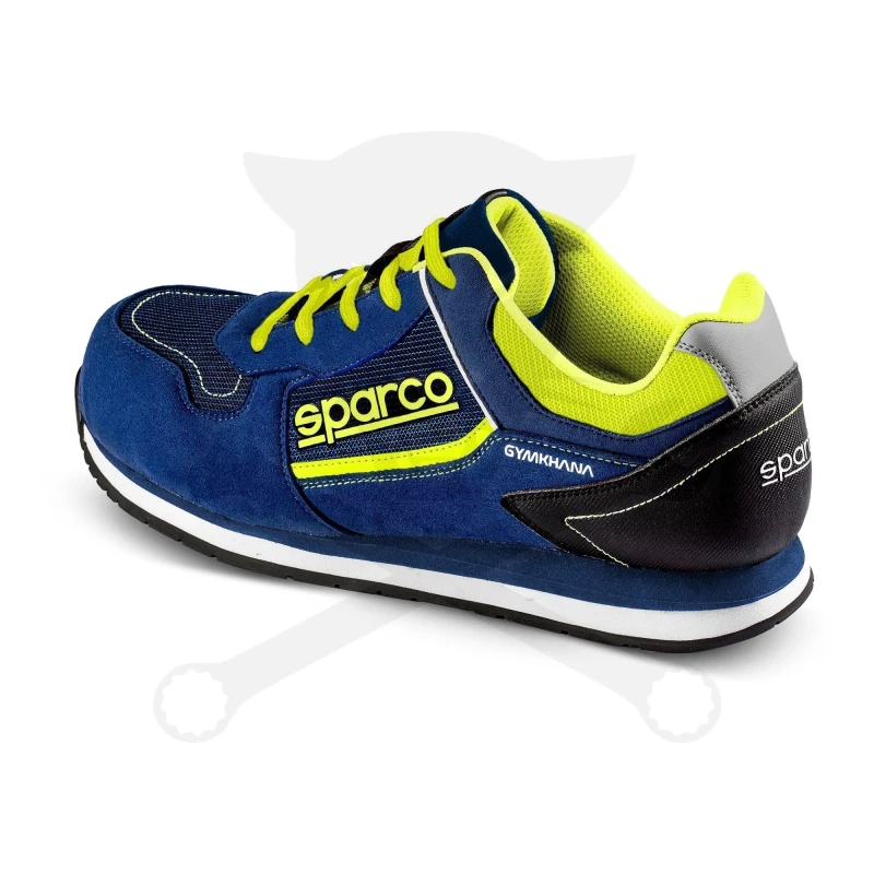 Munkavédelmi cipő SPARCO - GYMKHANA DANI S1P Kék-Fluo 45-ös