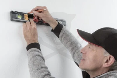 Vízmérték  400 mm 2 lib. villanyszerelő SB246