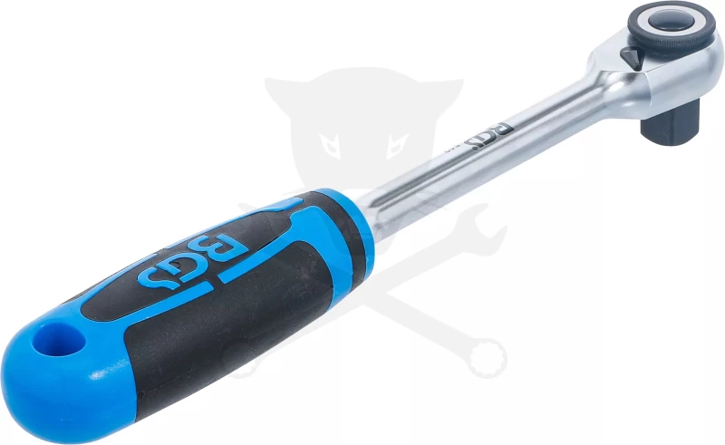 Crowa racsnis kulcs 1/2" 72 fogú, irányváltós - BGS