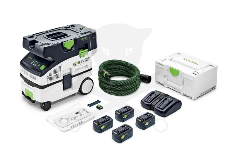 Elszívó, mobil  18V 4db 5.0Ah - 10 literes - CTLC MINI I-Plus