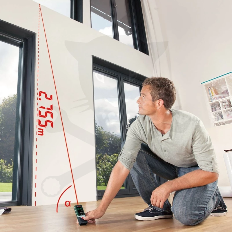 Távolságmérő, lézeres 50 m - Bosch