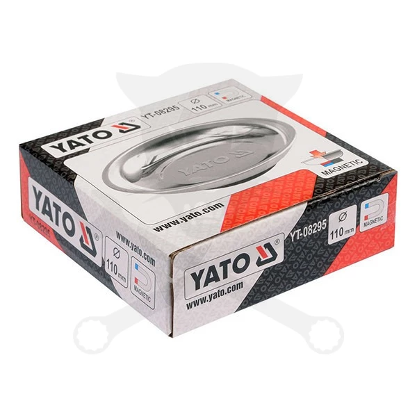 Mágneses tálca kerek 110 mm - Yato