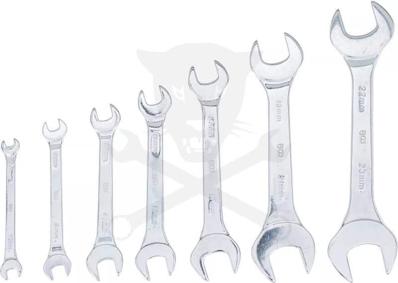 Villáskulcs készlet extra vékony  6 - 23 mm 7 db-os - BGS