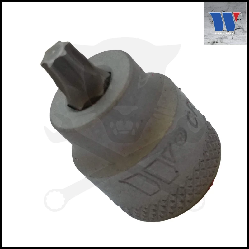Rátűzőkulcs 3/8" Torx T45 mm -alacsony- Welzh