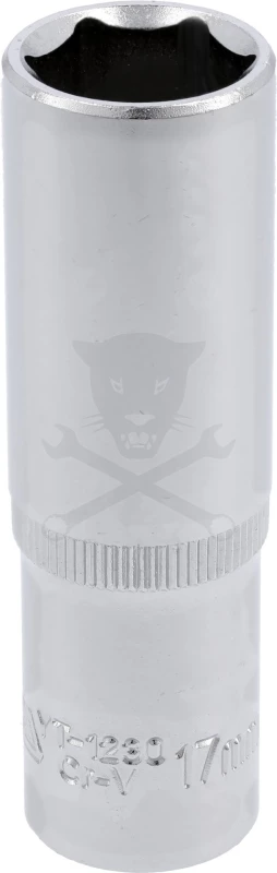 Dugókulcs - crowafej 1/2" 6 lap hosszú 17 mm - Yato