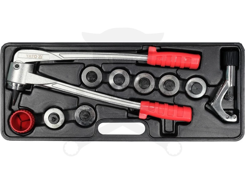 Rézcső tágító készlet 10 részes 3/8" - 1.1/8" - Yato