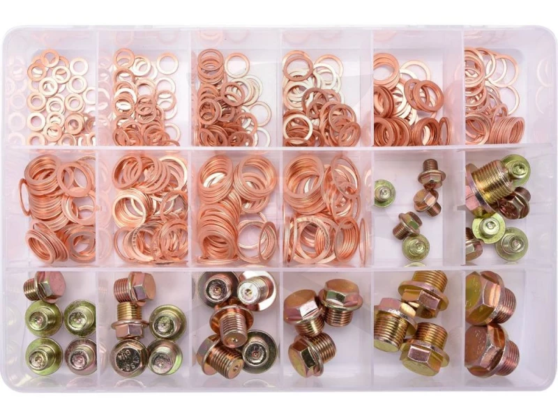 Olajleeresztő csavar készlet 534 db-os -