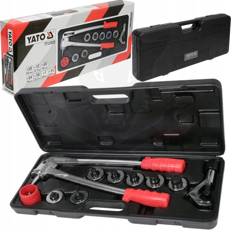 Rézcső tágító készlet 10 részes 3/8" - 1.1/8" - Yato