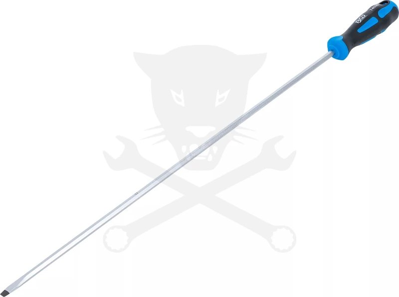 Csavarhúzó lapos 6.0 x 450 mm - extra hosszú - BGS 9-731