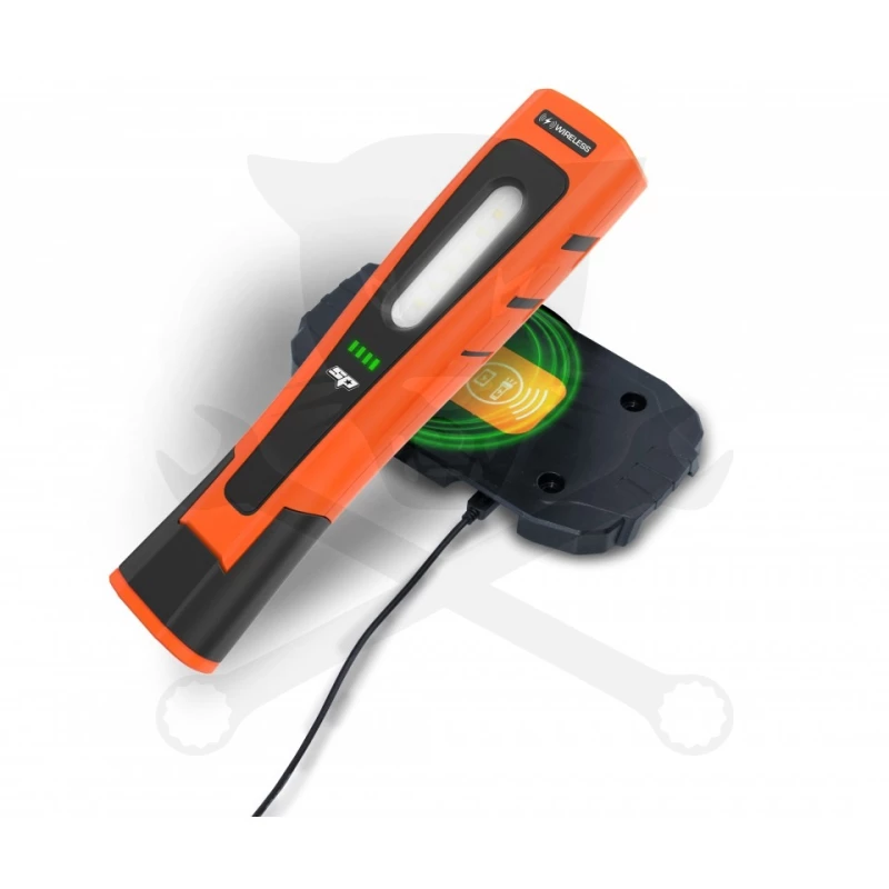 Szerelőlámpa LED SMD 5W lámpa akkus - WIRELESS CHARGE -  SP Tools