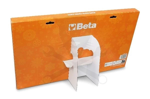 Karácsonyi szerszámkészlet ADVENTI KALENDÁRIUM 23 db-os - Beta