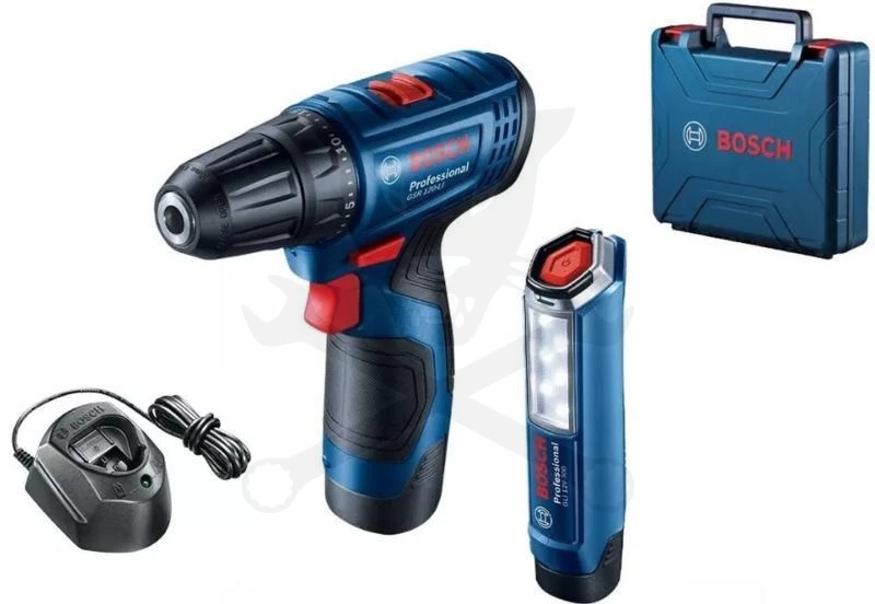 Fúró-csavarozó, akkus 12V   30 Nm 2x2.0 Ah GSR120-LI+GLI12V-300