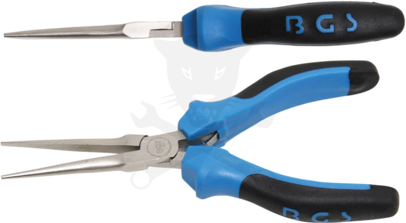 Fogó hosszúcsőrű lapos 150 mm