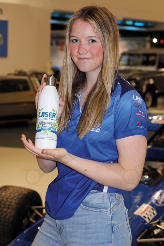 Termosz kulacs 600 ml rozsdamentes acél Laser Tools Racing BTCC 2021