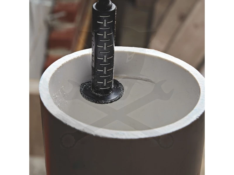 Vágókorong  34 mm gyémántszemcsés belső PVC csővágó - Dewalt