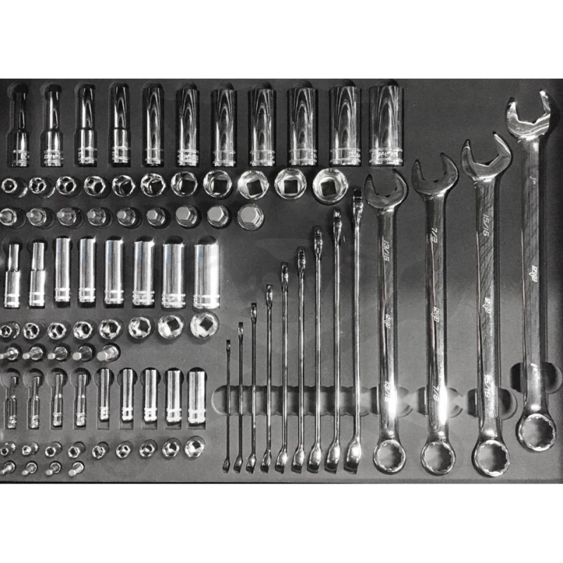 Tálcás SP Tools "M" Dugókulcs+Imbusz+csillag-villás készlet88 db-os COLOS