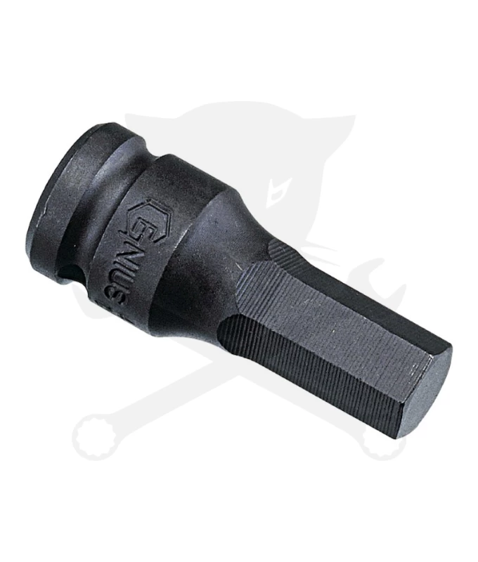 Légkulcs imbuszfej 1/2" 15-ös RÖVID - Genius