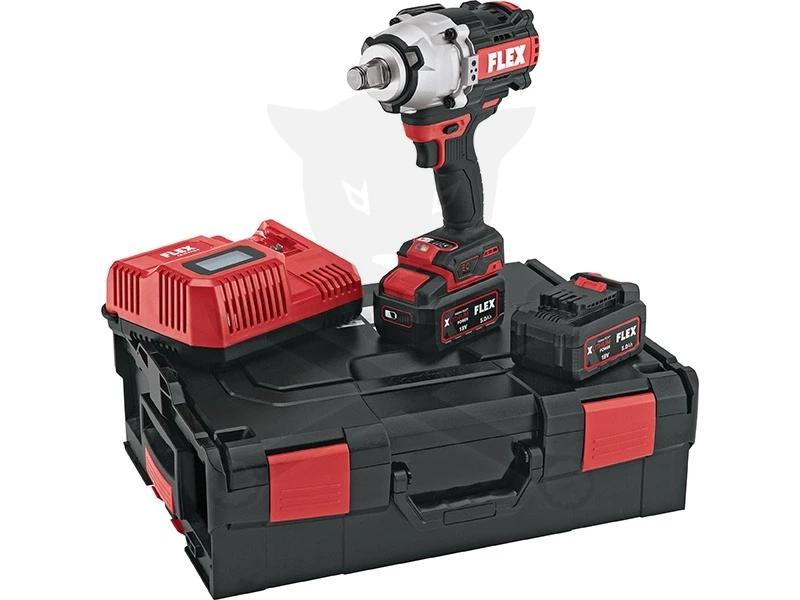 Ütvecsavarozó, akkus 18V 2100 Nm 3/4" 2db 5 Ah +koffer (IW 3/4" 18.0-EC/5Ah Set)