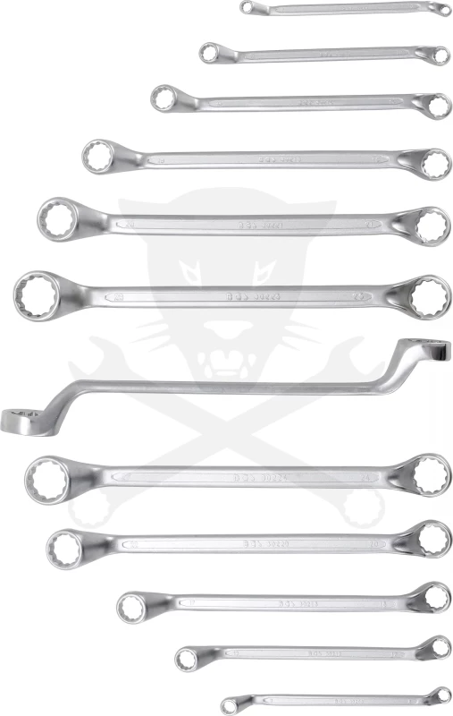 Csillag-csillagkulcs készlet hajlított 12 db-os 6-32 mm - BGS