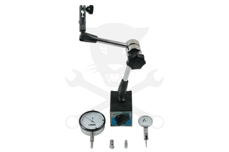 Kopásmérő szerszám készlet DTI - motor, fék alkatrészek mérésére. Laser
