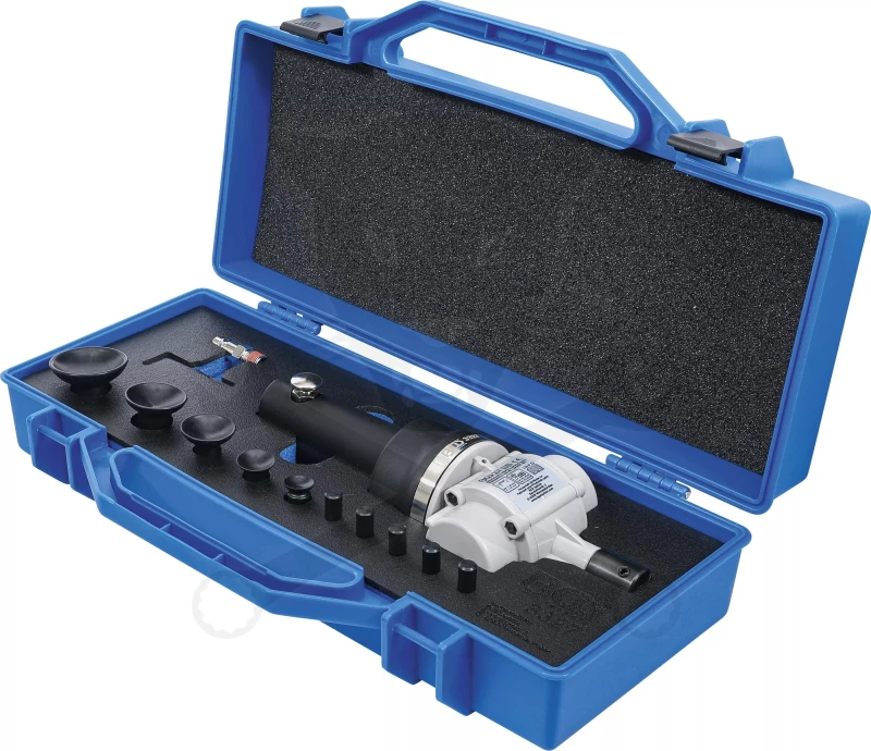 Szelepcsiszoló készlet levegős + 5 db gumifej - BGS