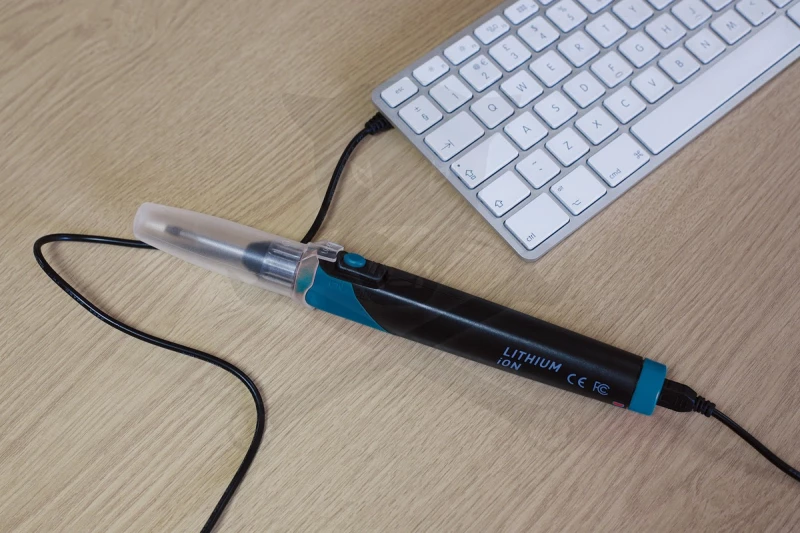 Forrasztópáka készlet újratölthető akkumulátorral - 30 W max.600°C -