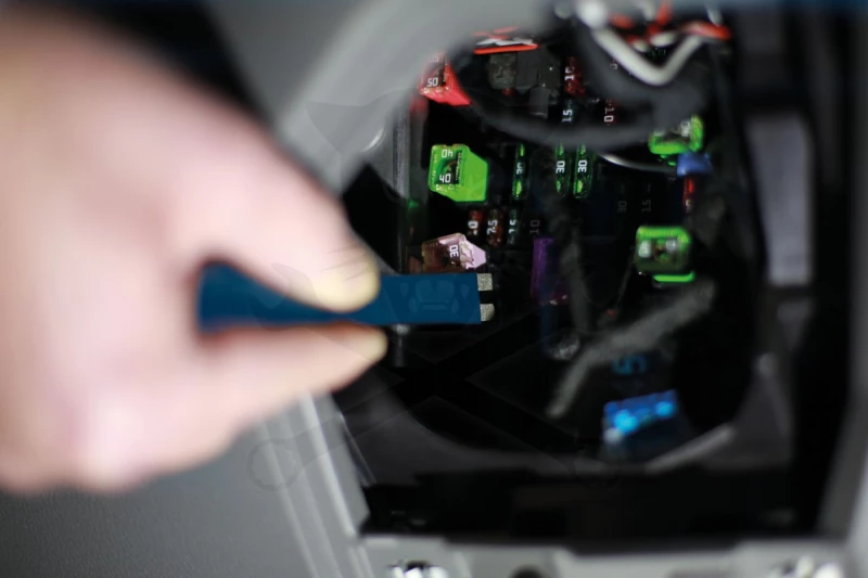 Biztosíték kiszedő és foglalat tisztító készlet - Laser