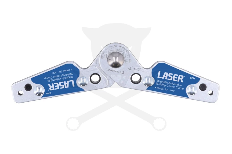 Hegesztő sarokblincs, állítható - mágneses - Laser