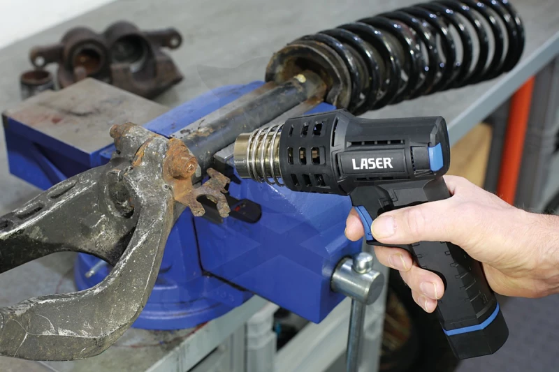 Hőlégfúvó gázos 600°C - Laser