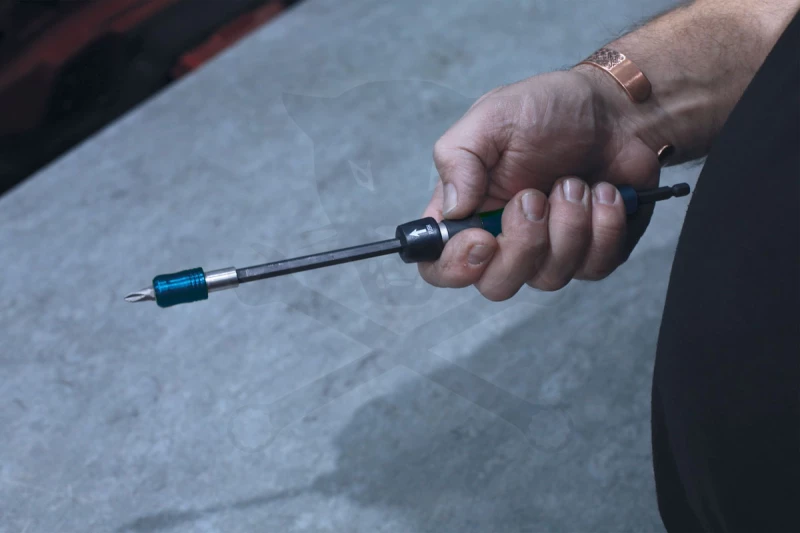 Bittartó - Mágneses 1/4", gyorskioldó, teleszkópos 200-280 mm - Laser