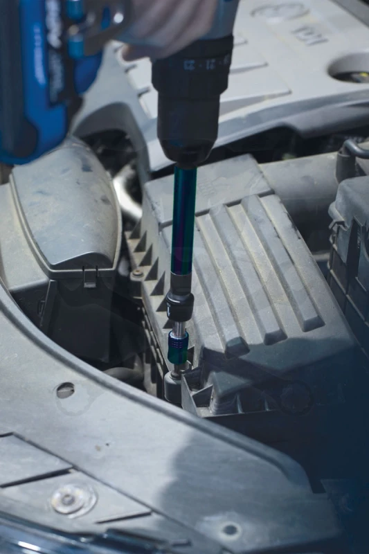 Bittartó - Mágneses 1/4", gyorskioldó, teleszkópos 200-280 mm - Laser