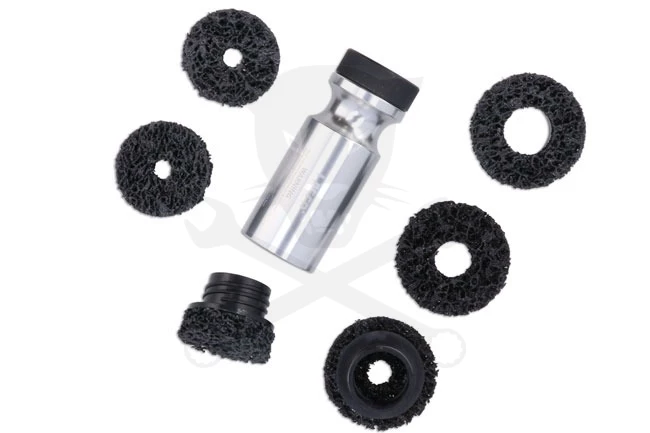 Kerékagy tisztító készlet - tőcsavar tövében - 1/2" - 7 db-os készlet