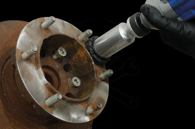 Kerékagy tisztító készlet - tőcsavar tövében - 1/2" - 7 db-os készlet