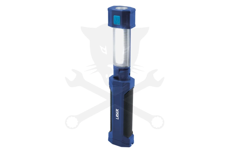 Szerelőlámpa LED COB ledes - akkus, mágneses 500 Lumen + USB