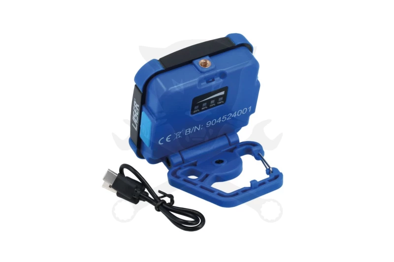 Szerelőlámpa (Munkalámpa) LED COB, akkus 500 / 1000 lm - Laser