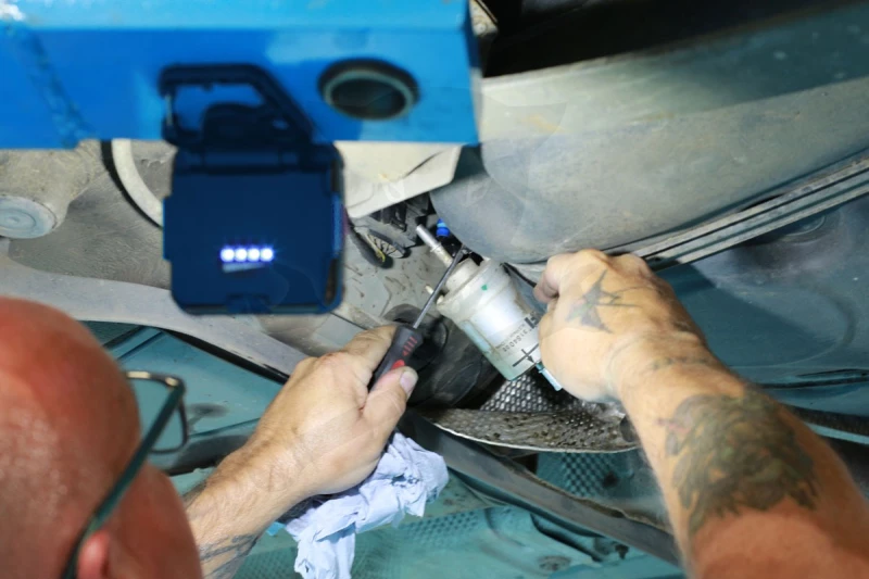 Szerelőlámpa (Munkalámpa) LED COB, akkus 500 / 1000 lm - Laser