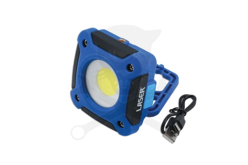 Szerelőlámpa (Munkalámpa) LED COB, akkus 500 / 1000 lm - Laser