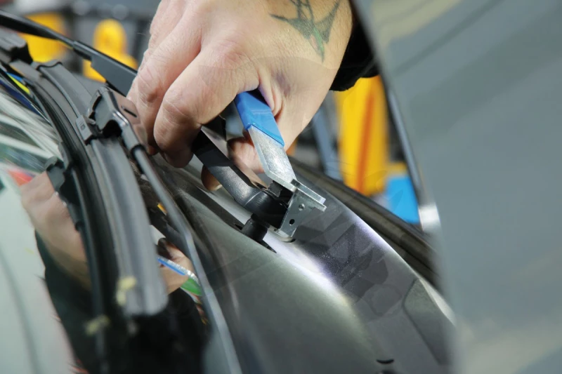 Ablaktörlőkar lehúzó - Laser